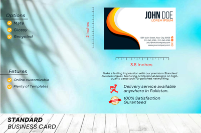 Customize Standard & Order Online Now