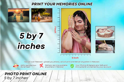 Customize Album Size (5 x 7) Inch & Order Online Now