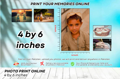 Customize Album Size (4 x 6) Inch & Order Online Now