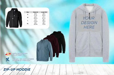 Customize Zip-Up & Order Online Now