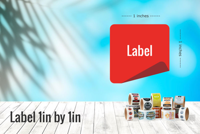 Customize Label 1in by 1in & Order Online Now
