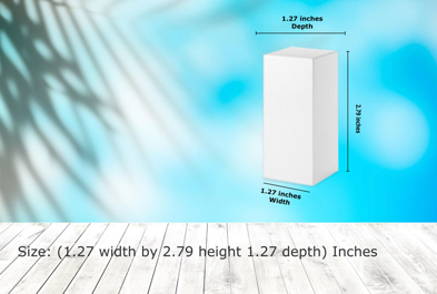 Customize 1.27(width) in by 2.79(height) in 1.27 (depth) in & Order Online Now